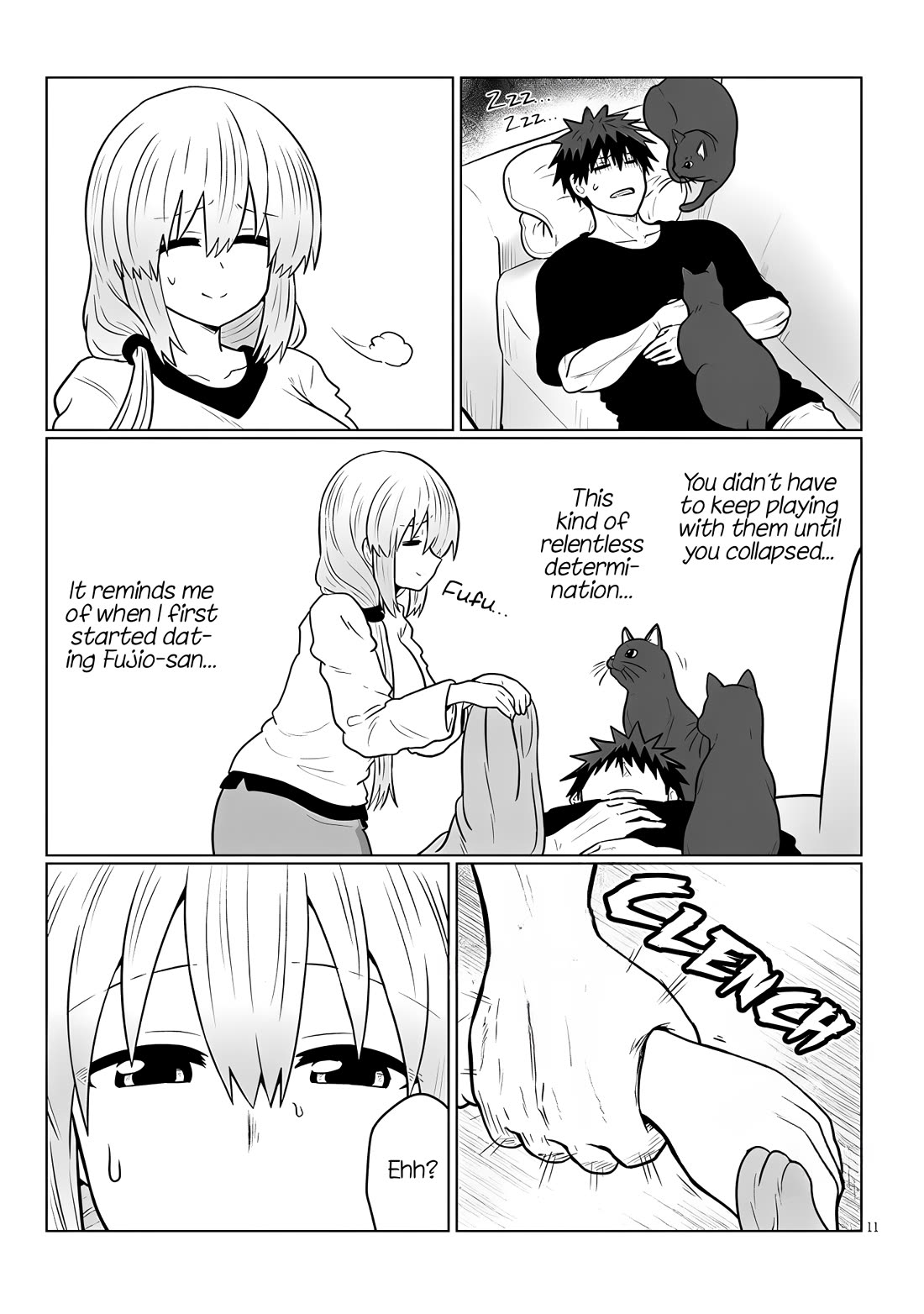 Uzaki-chan wa Asobitai! Chapter 126 page 11 - Chapter 126