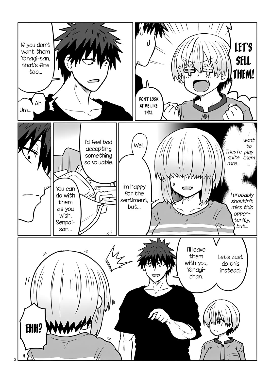 Uzaki-chan wa Asobitai! Chapter 126 page 2 - Chapter 126