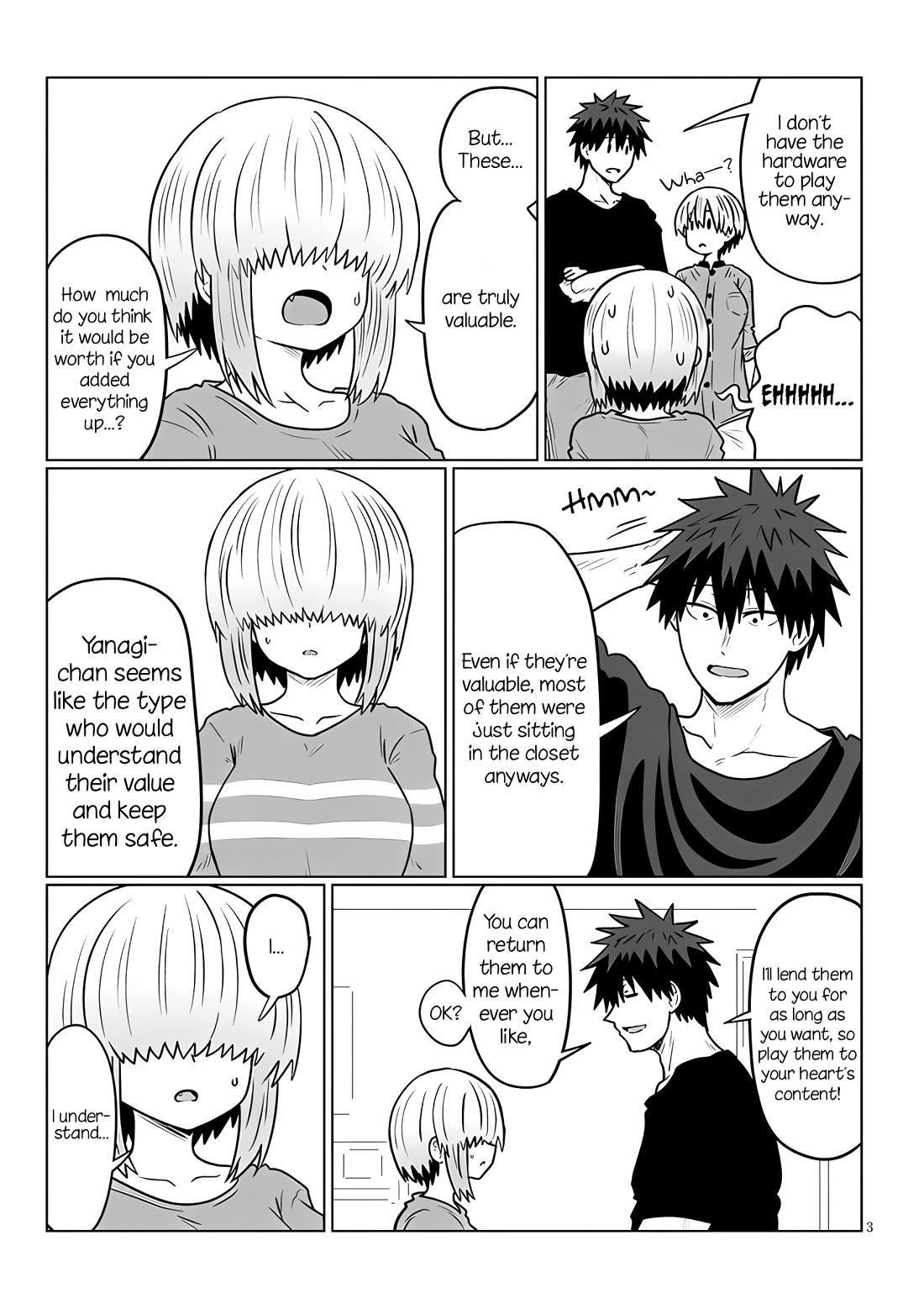 Uzaki-chan wa Asobitai! Chapter 126 page 3 - Chapter 126