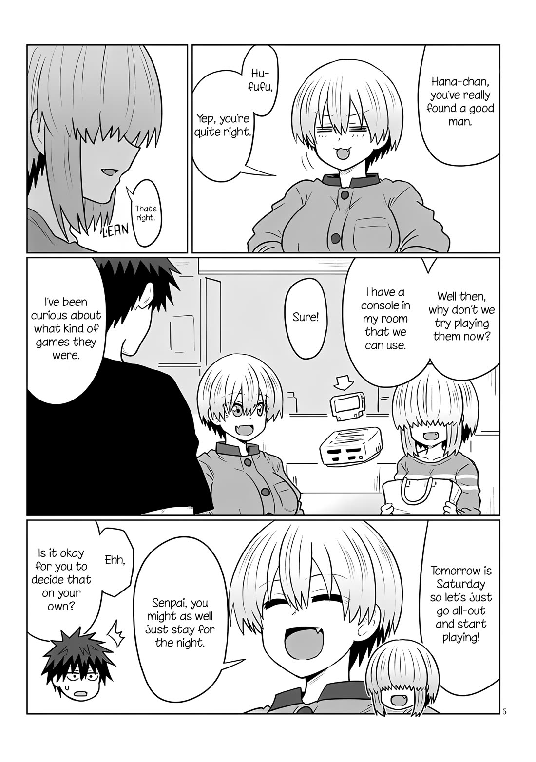 Uzaki-chan wa Asobitai! Chapter 126 page 5 - Chapter 126