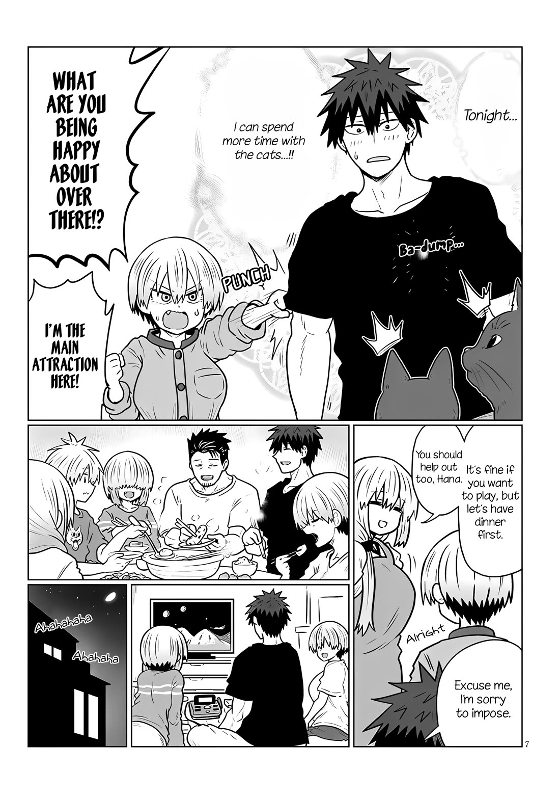Uzaki-chan wa Asobitai! Chapter 126 page 7 - Chapter 126