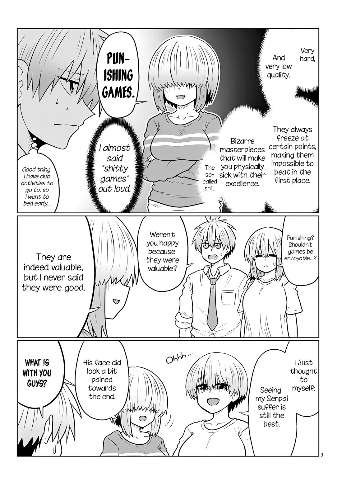 Uzaki-chan wa Asobitai! Chapter 126 page 9 - Chapter 126