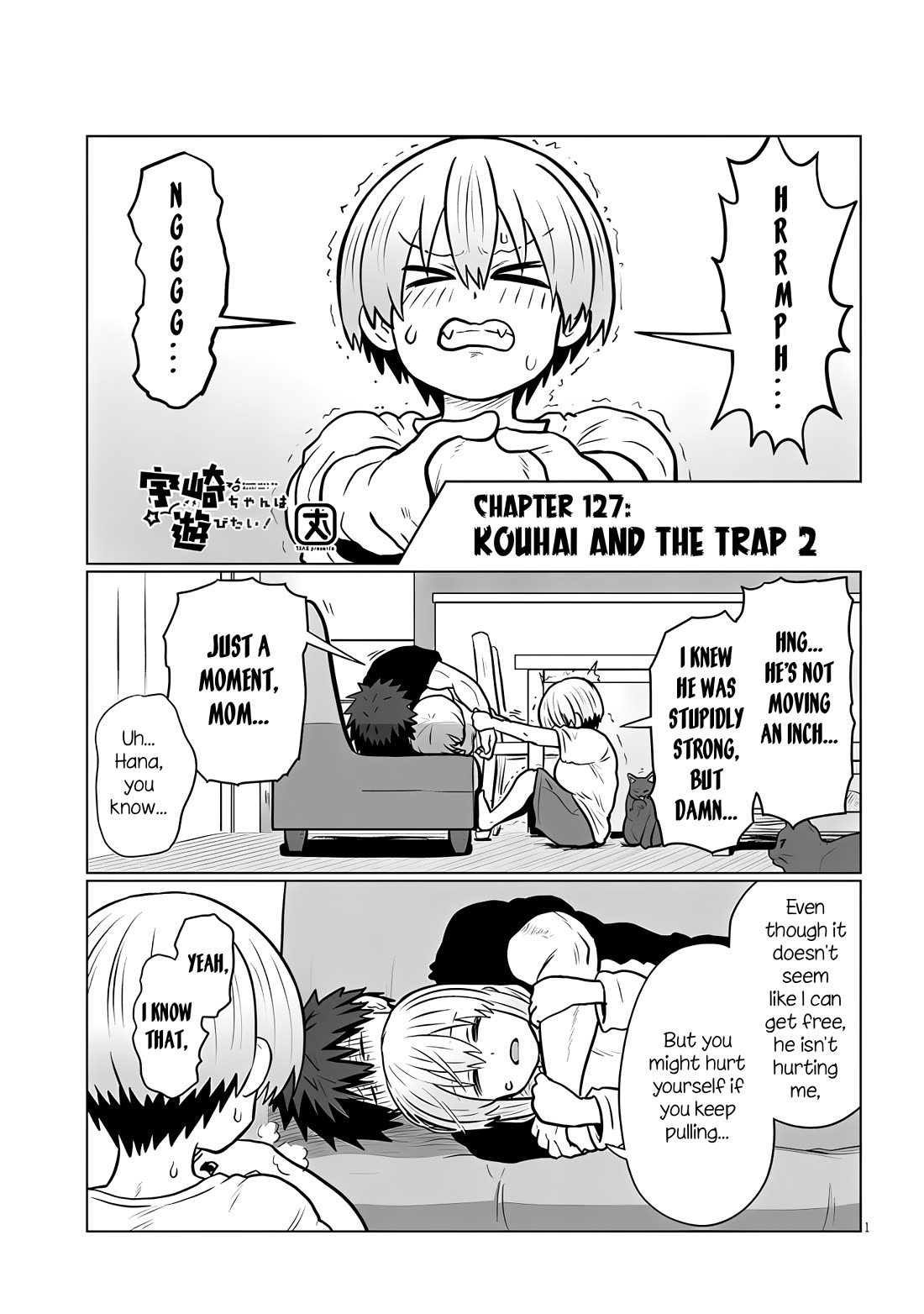 Uzaki-chan wa Asobitai! Chapter 127 page 1 - Chapter 127