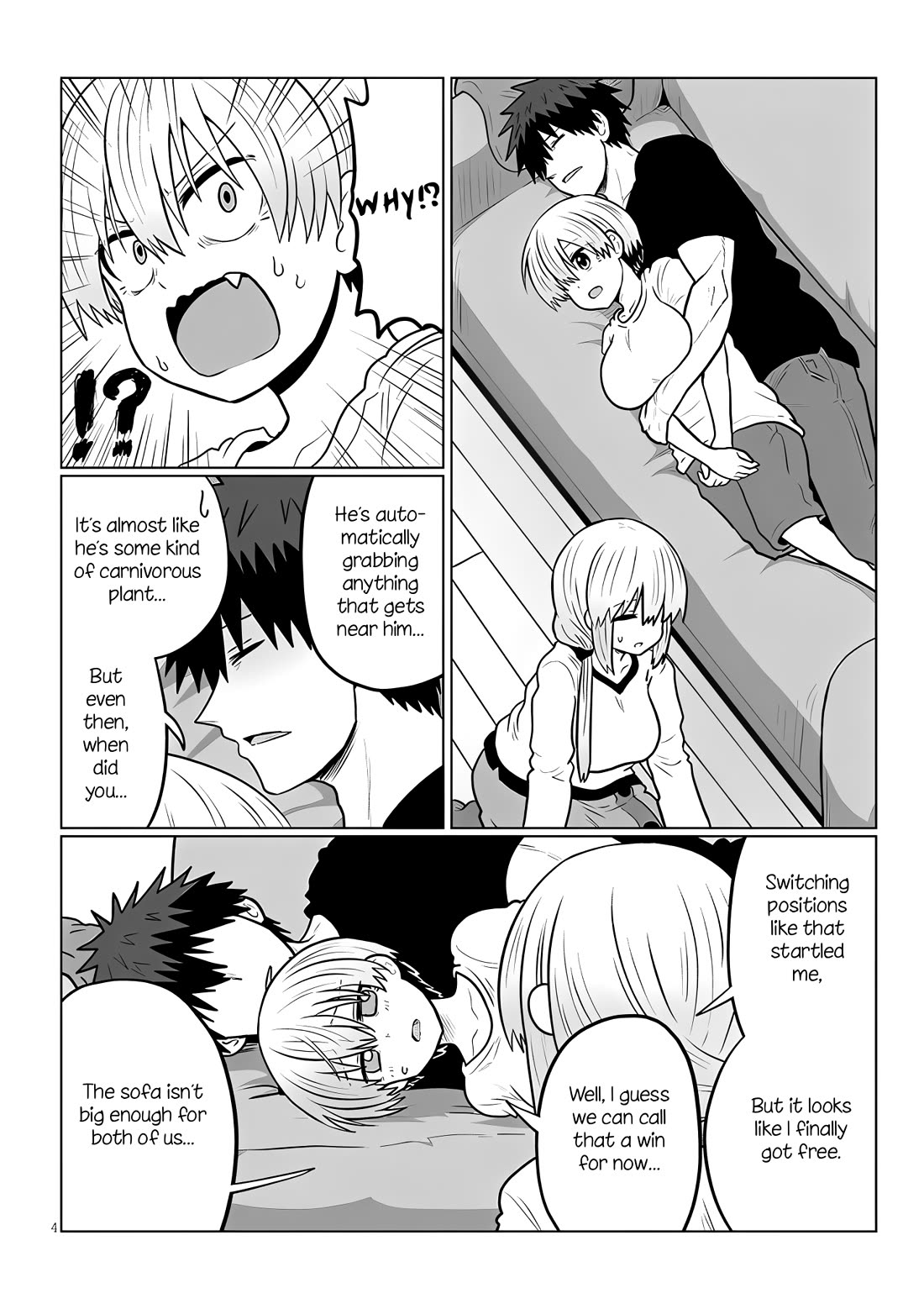 Uzaki-chan wa Asobitai! Chapter 127 page 4 - Chapter 127
