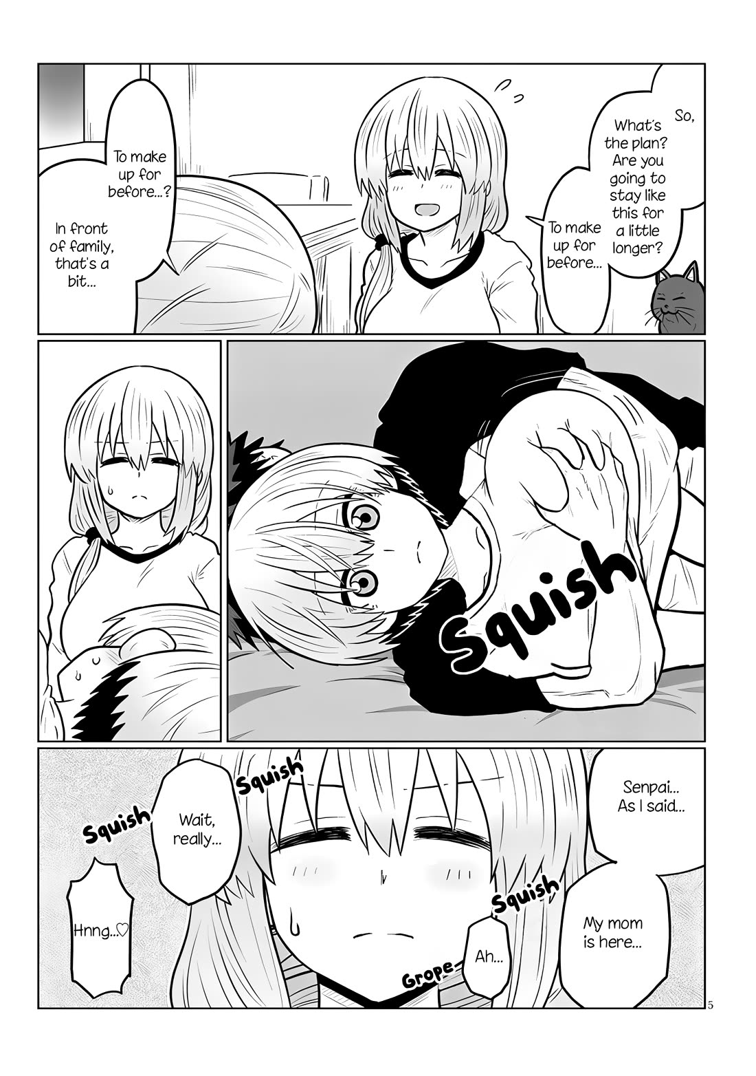 Uzaki-chan wa Asobitai! Chapter 127 page 5 - Chapter 127