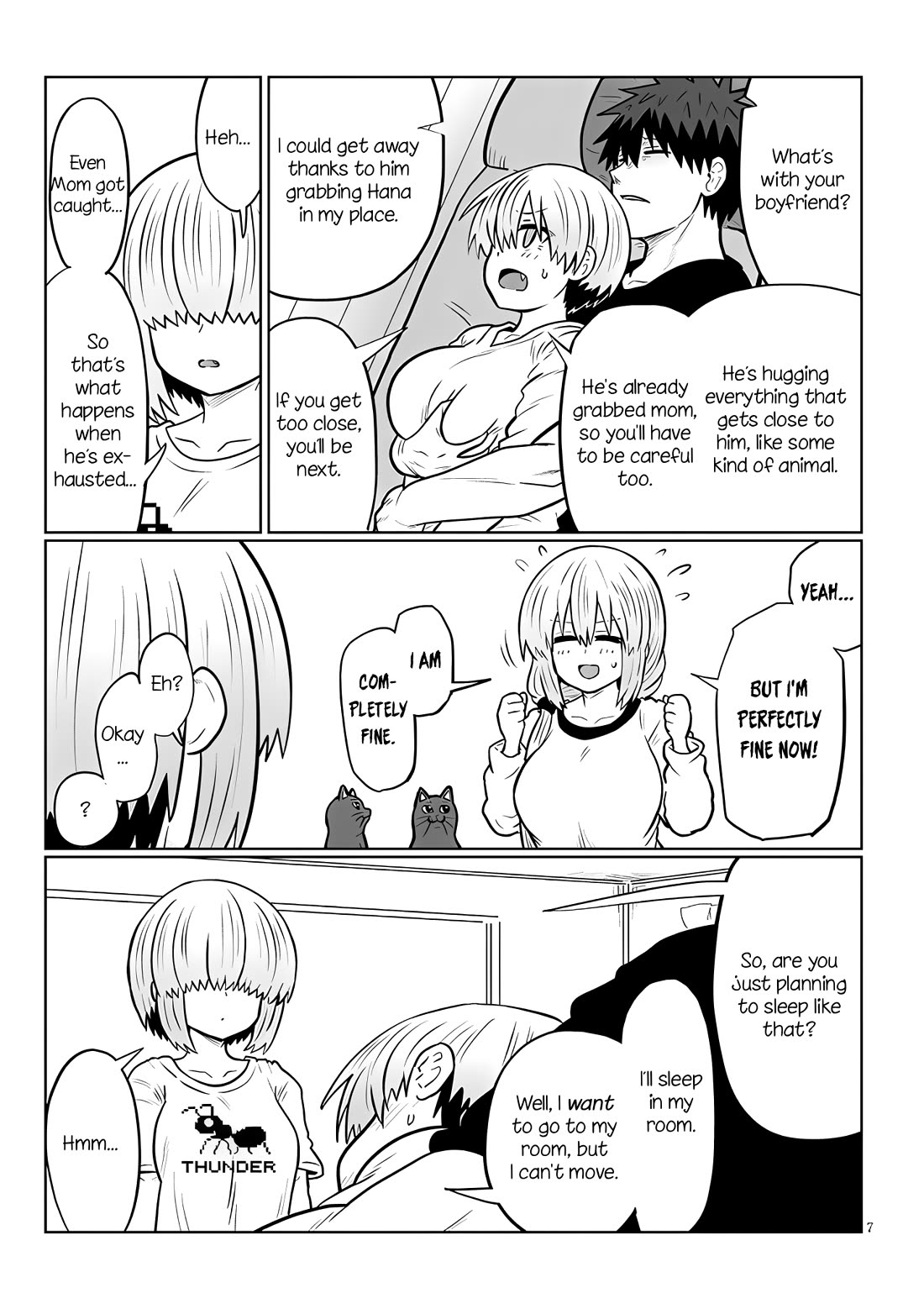 Uzaki-chan wa Asobitai! Chapter 127 page 7 - Chapter 127