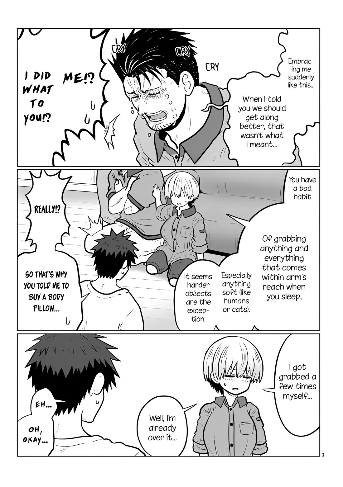 Uzaki-chan wa Asobitai! Chapter 128 page 3 - Chapter 128: Kouhai and the Trial