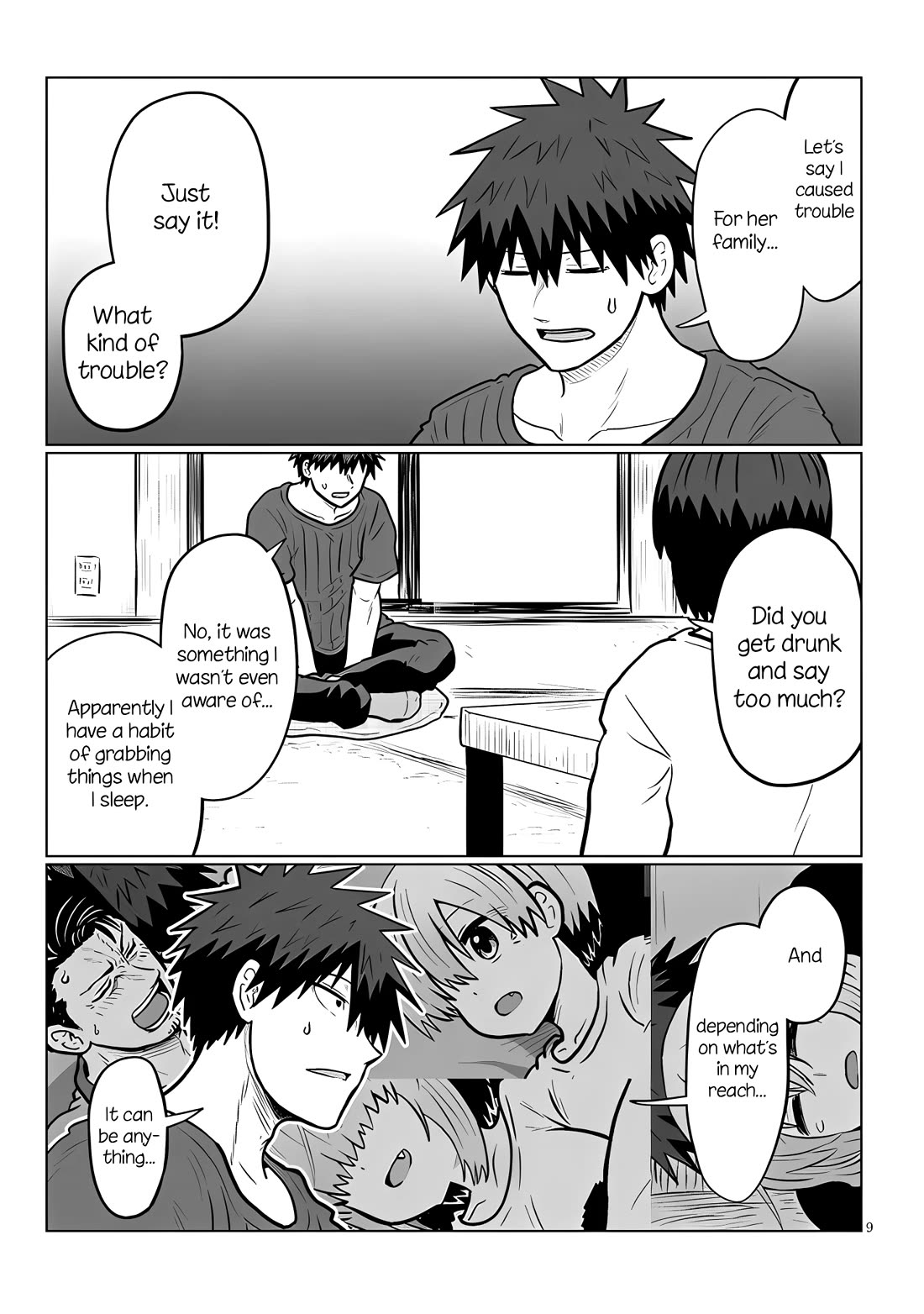 Uzaki-chan wa Asobitai! Chapter 128 page 9 - Chapter 128: Kouhai and the Trial