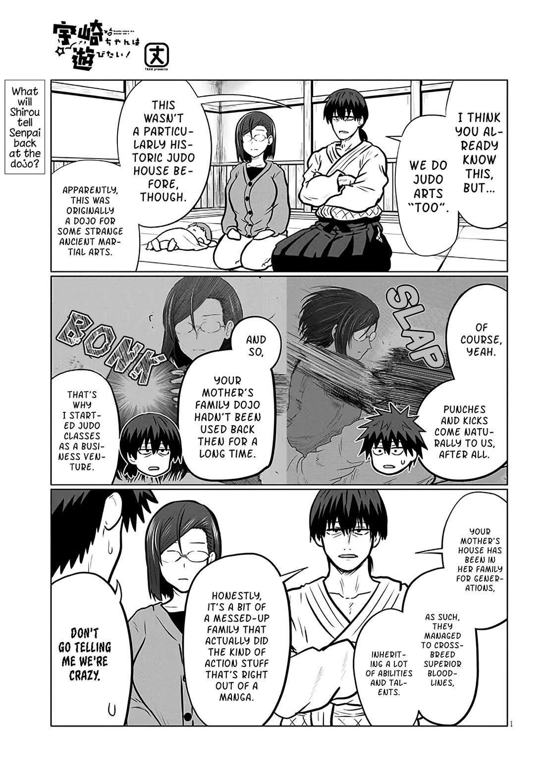 Uzaki-chan wa Asobitai! Chapter 129 page 1 - Chapter 129: Kouhai And Trials 2