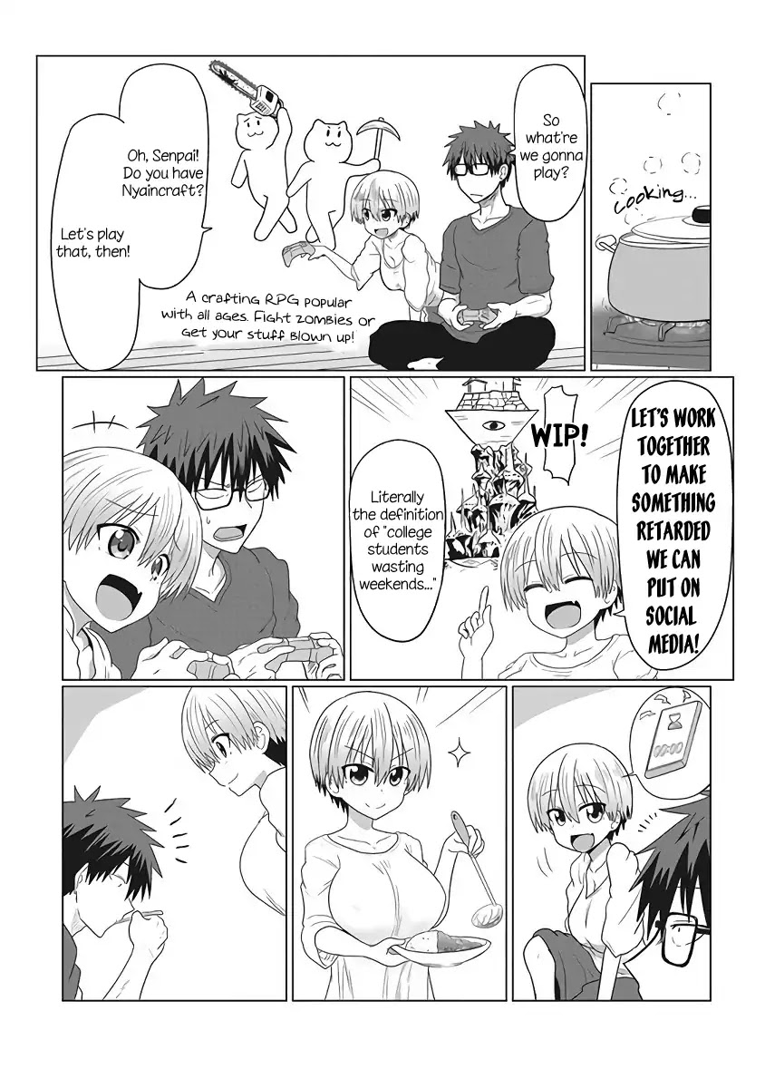 Uzaki-chan wa Asobitai! Chapter 13 page 6 - Chapter 13: Kouhai and Burnout
