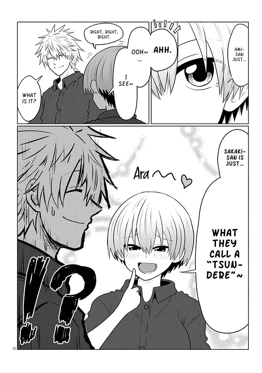 Uzaki-chan wa Asobitai! Chapter 130 page 10 - Chapter 130: Kouhai And Tribulations