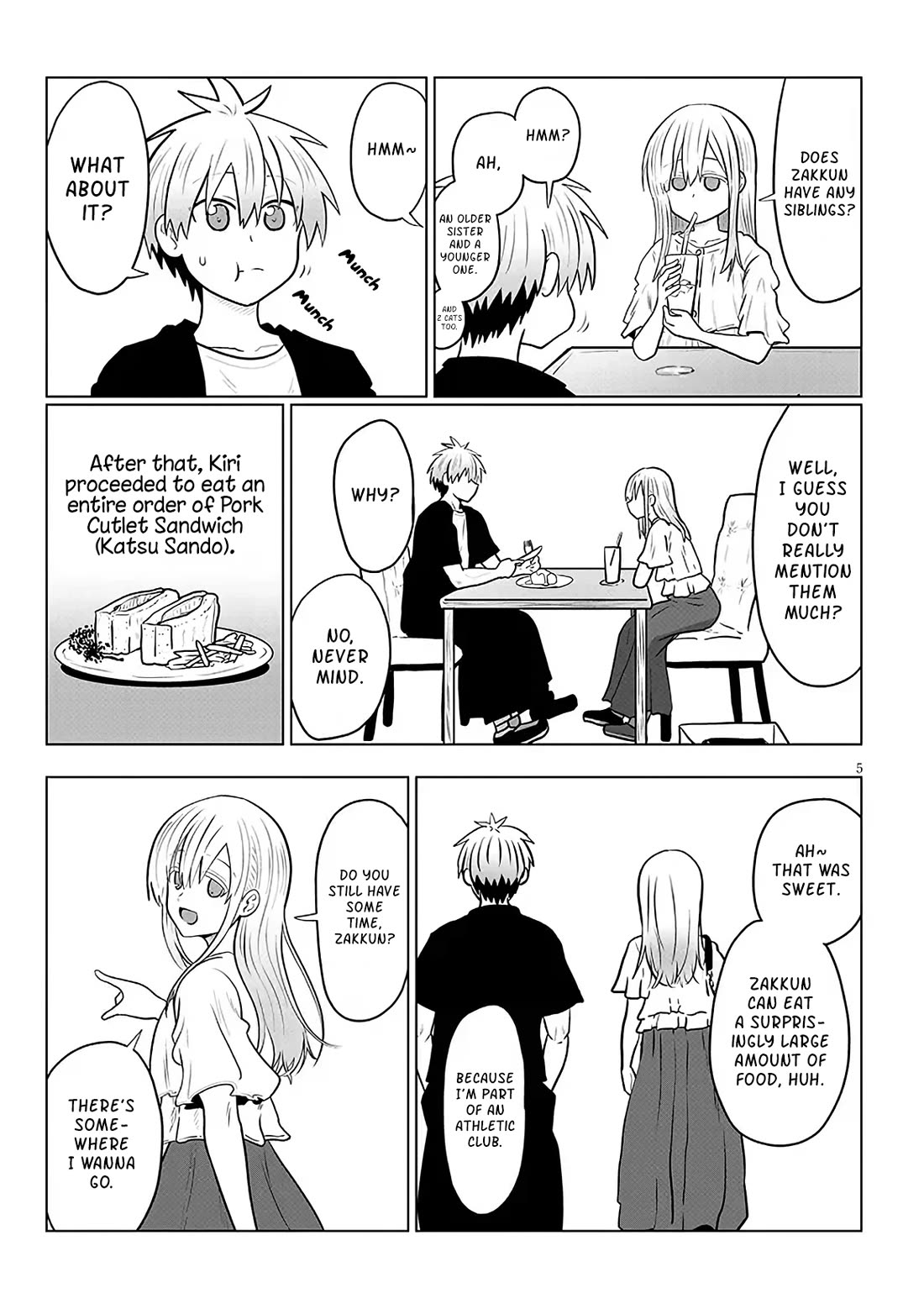 Uzaki-chan wa Asobitai! Chapter 131 page 5 - Chapter 131: Kouhai And Trials 4