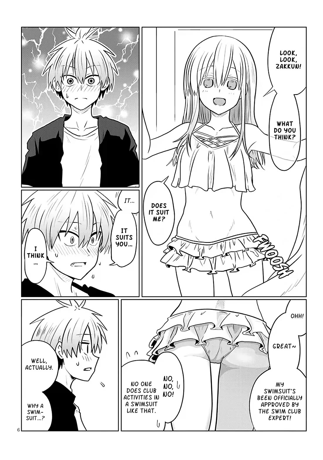 Uzaki-chan wa Asobitai! Chapter 131 page 6 - Chapter 131: Kouhai And Trials 4