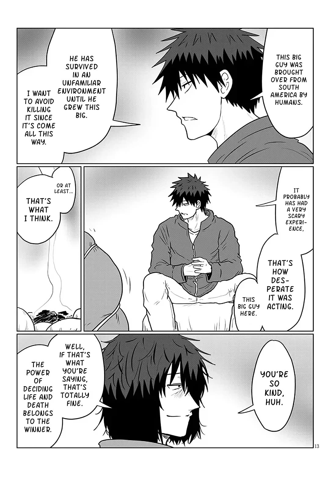 Uzaki-chan wa Asobitai! Chapter 132 page 13 - Chapter 132: Kouhai And The Giant Snake