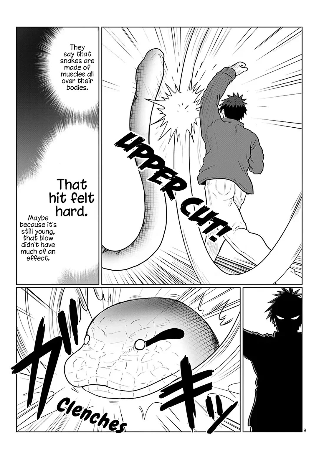 Uzaki-chan wa Asobitai! Chapter 132 page 9 - Chapter 132: Kouhai And The Giant Snake