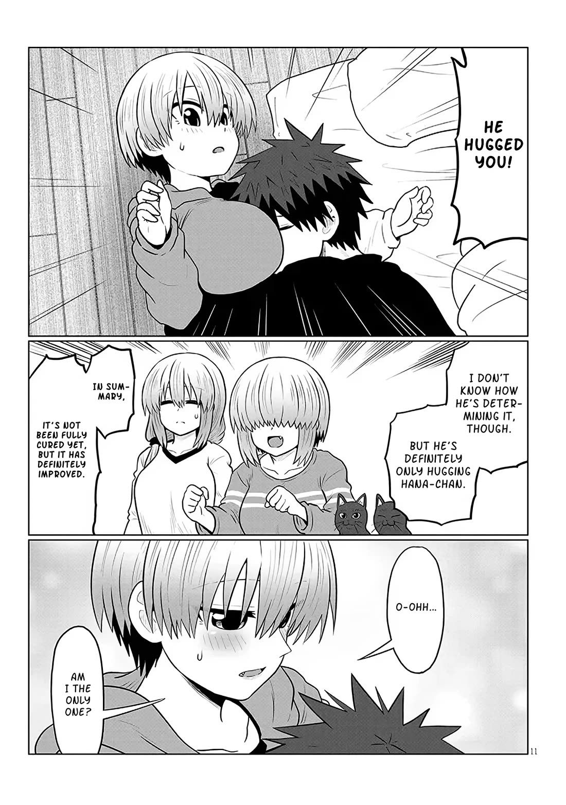 Uzaki-chan wa Asobitai! Chapter 133 page 11 - Chapter 133: Kouhai And Results