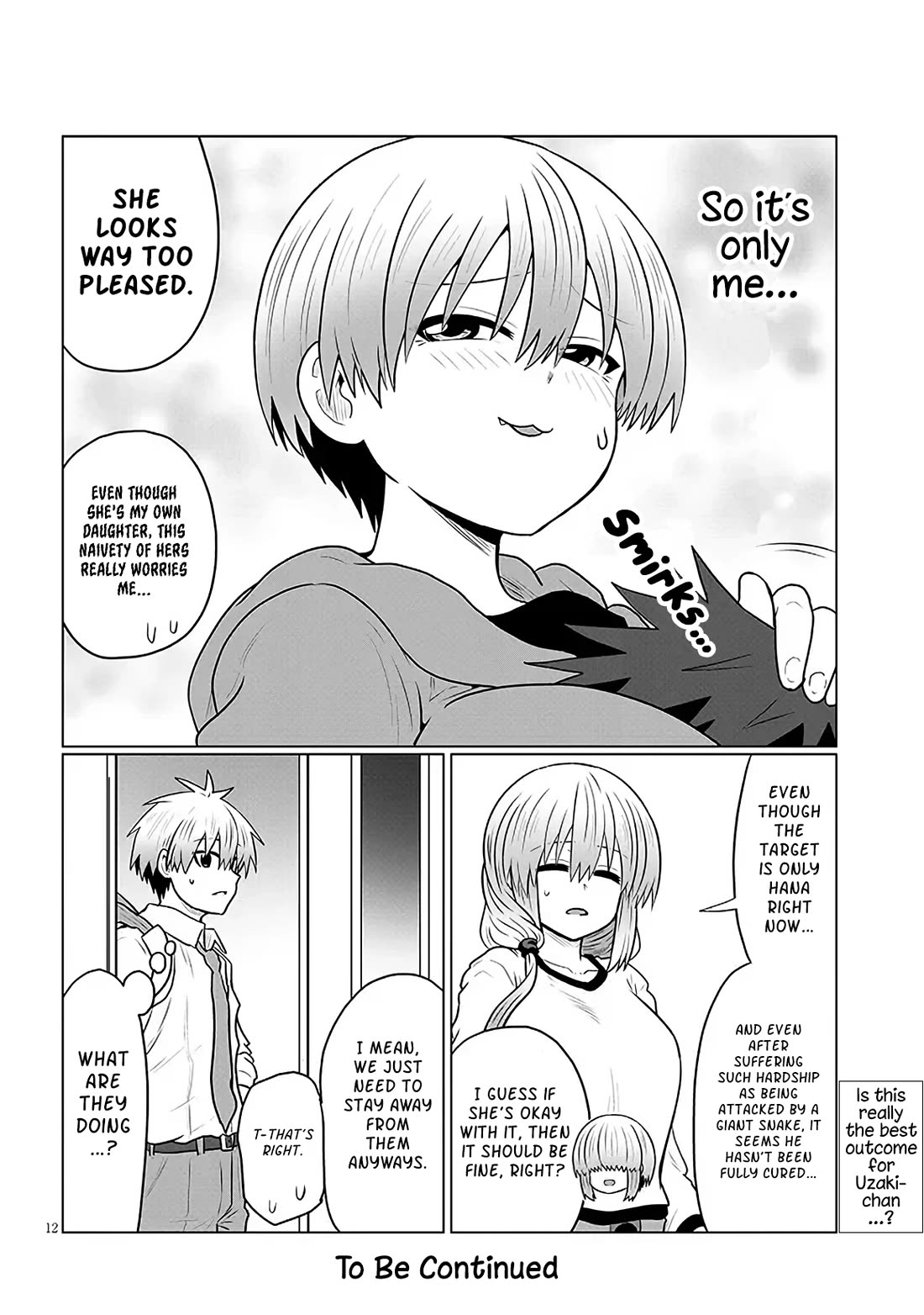 Uzaki-chan wa Asobitai! Chapter 133 page 12 - Chapter 133: Kouhai And Results
