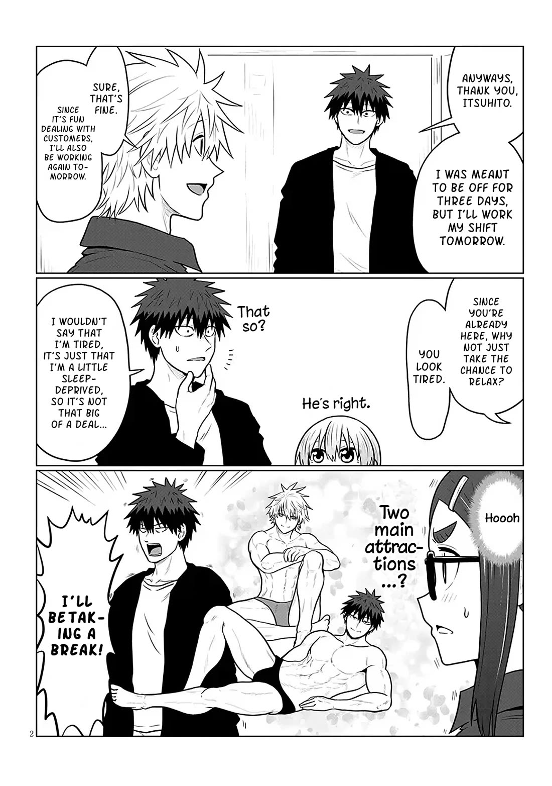 Uzaki-chan wa Asobitai! Chapter 133 page 2 - Chapter 133: Kouhai And Results