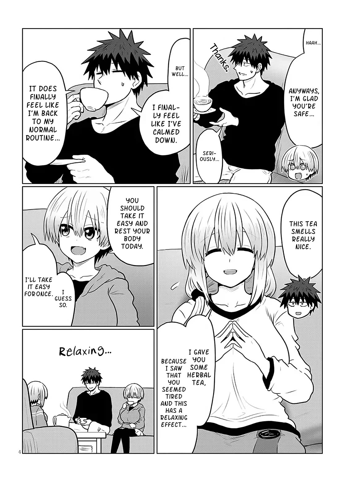 Uzaki-chan wa Asobitai! Chapter 133 page 4 - Chapter 133: Kouhai And Results
