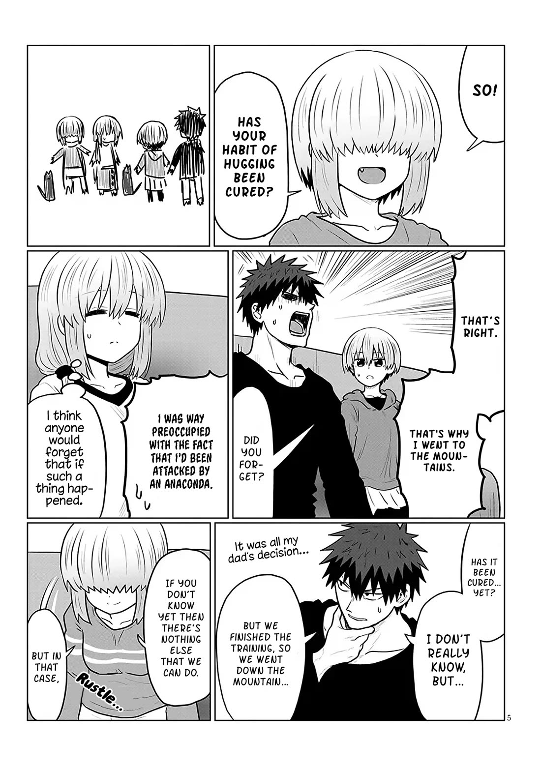 Uzaki-chan wa Asobitai! Chapter 133 page 5 - Chapter 133: Kouhai And Results