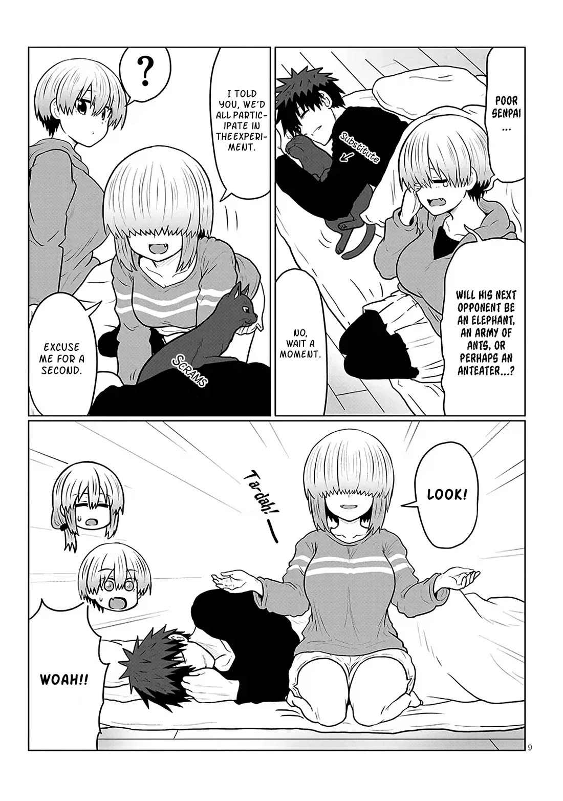 Uzaki-chan wa Asobitai! Chapter 133 page 9 - Chapter 133: Kouhai And Results