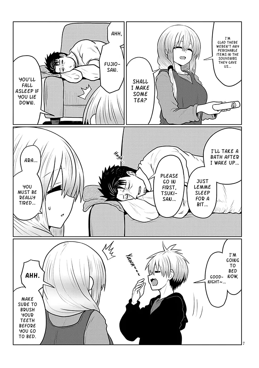 Uzaki-chan wa Asobitai! Chapter 134 page 7 - Chapter 134: Kouhai And Miscommunication