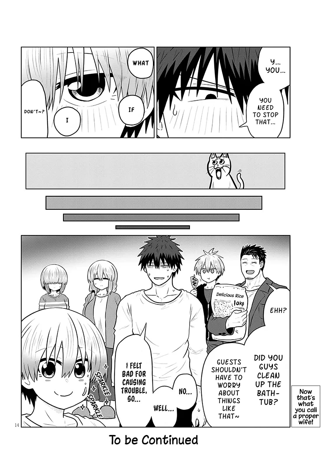 Uzaki-chan wa Asobitai! Chapter 136 page 14 - Chapter 136: Kouhai And Revenge