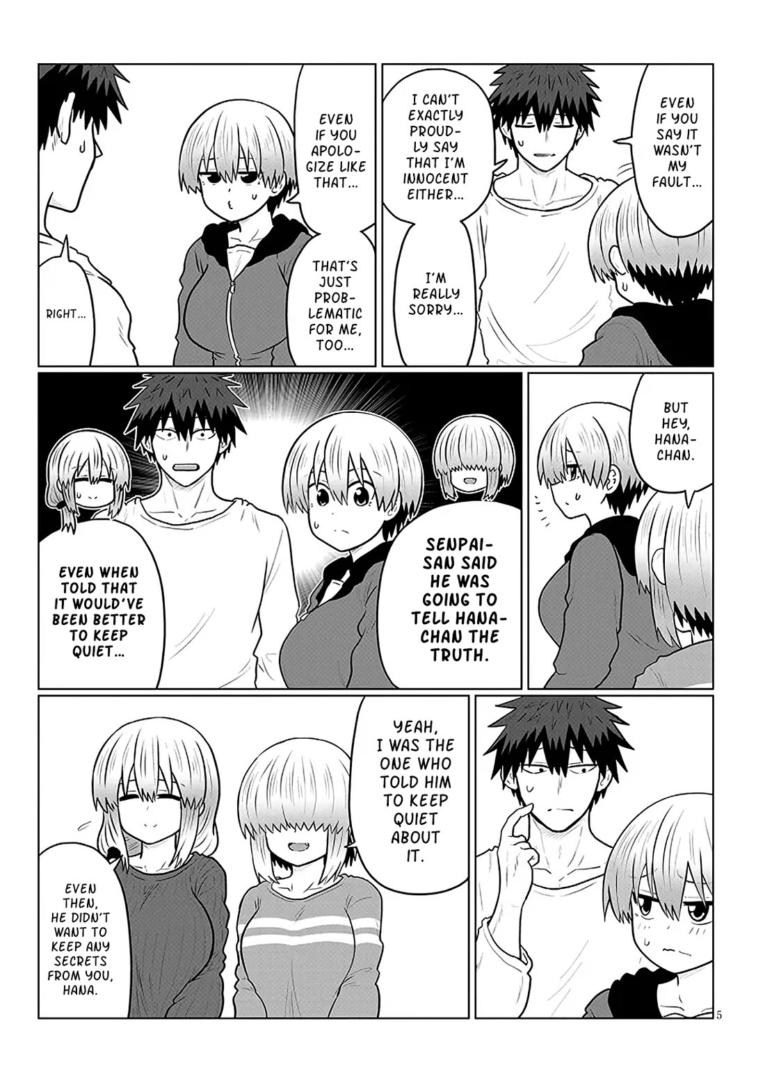 Uzaki-chan wa Asobitai! Chapter 136 page 5 - Chapter 136: Kouhai And Revenge