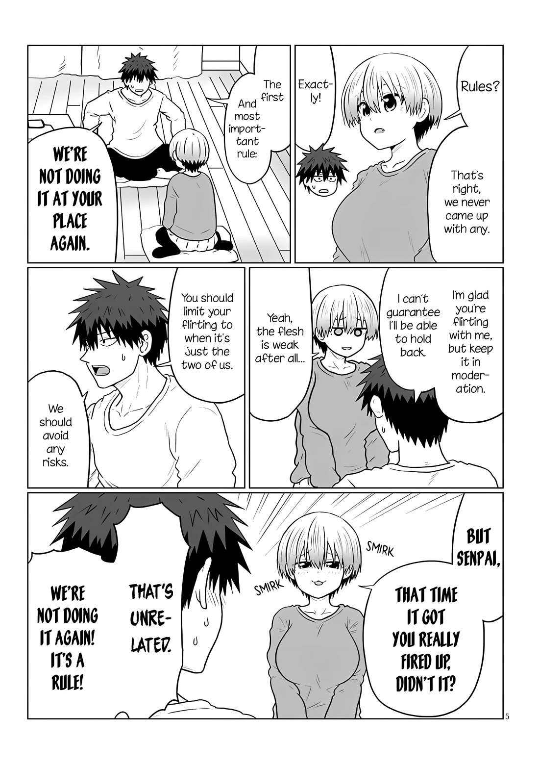 Uzaki-chan wa Asobitai! Chapter 137 page 5 - Chapter 137: Kouhai and Income