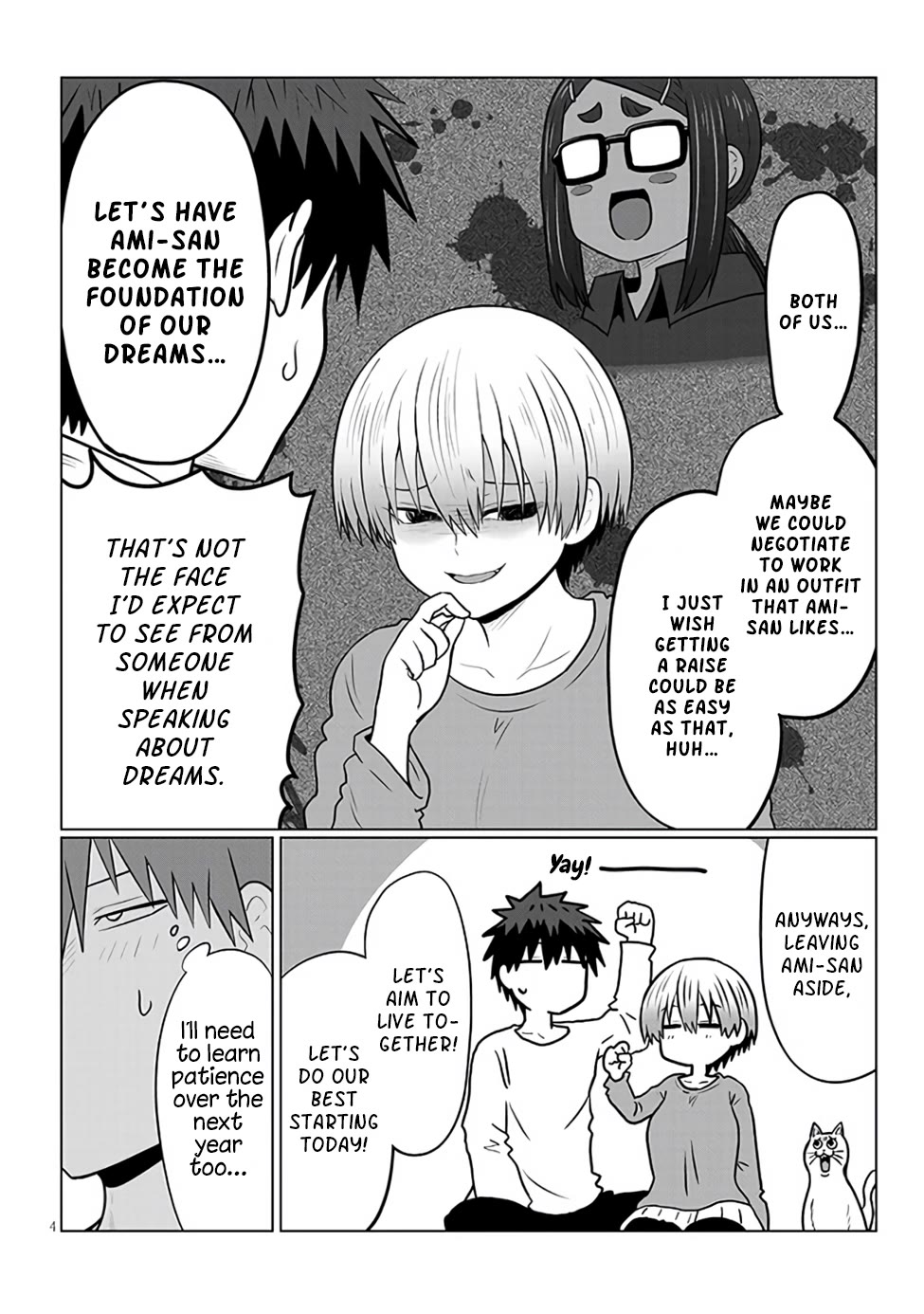Uzaki-chan wa Asobitai! Chapter 138 page 4 - Chapter 138: Kouhai And Income 2