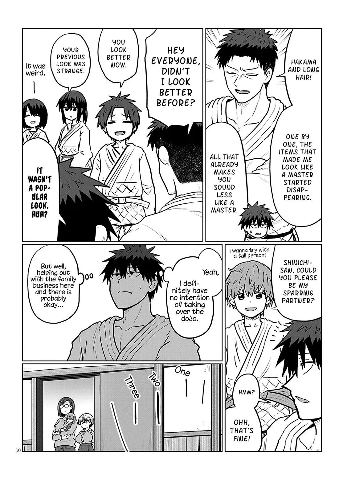 Uzaki-chan wa Asobitai! Chapter 139 page 10 - Chapter 139: Kouhai And Income 3