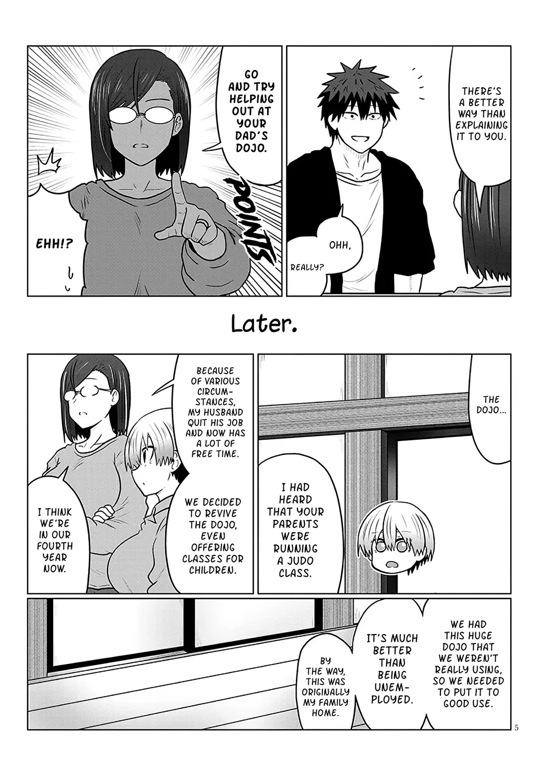 Uzaki-chan wa Asobitai! Chapter 139 page 5 - Chapter 139: Kouhai And Income 3