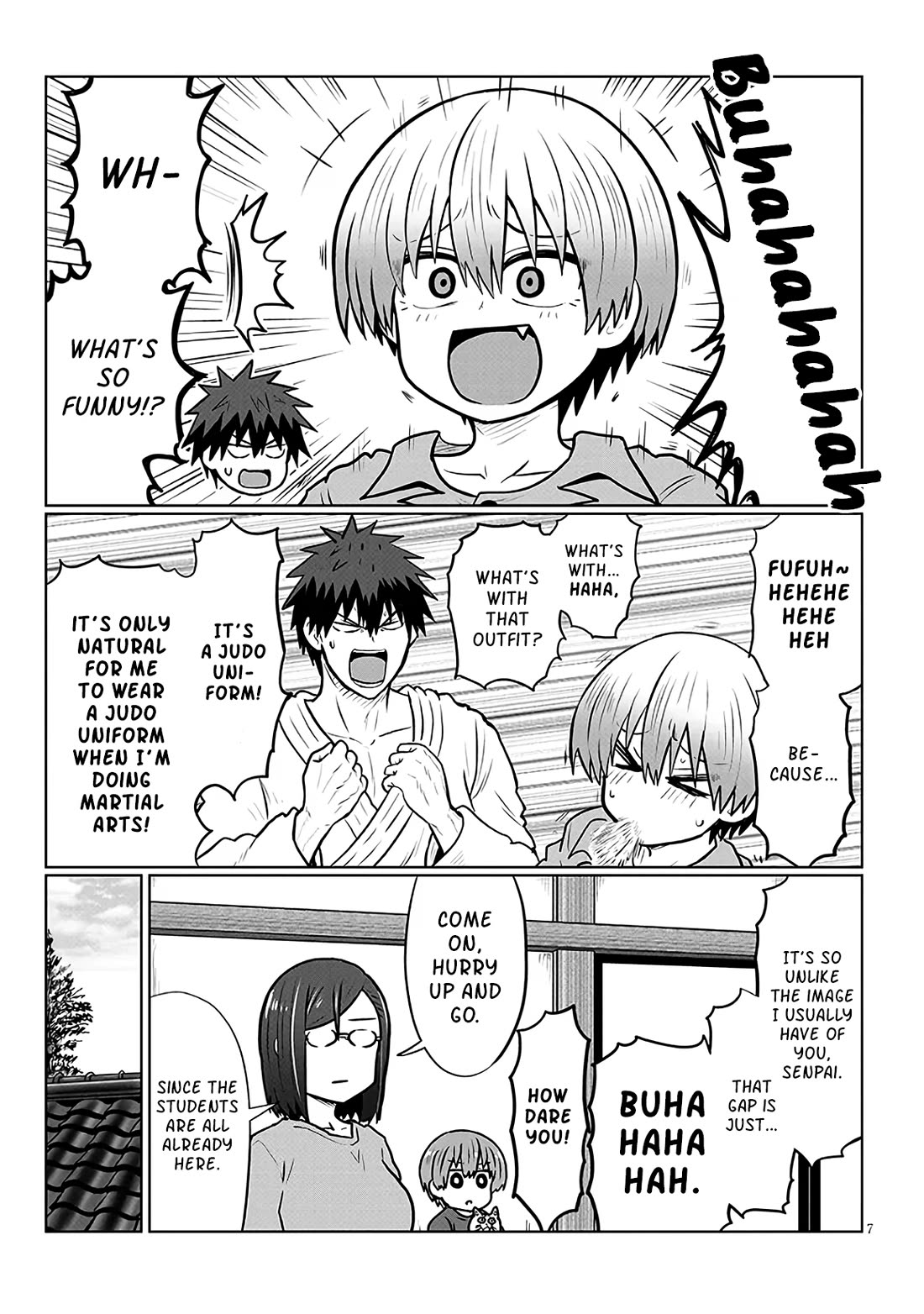 Uzaki-chan wa Asobitai! Chapter 139 page 7 - Chapter 139: Kouhai And Income 3