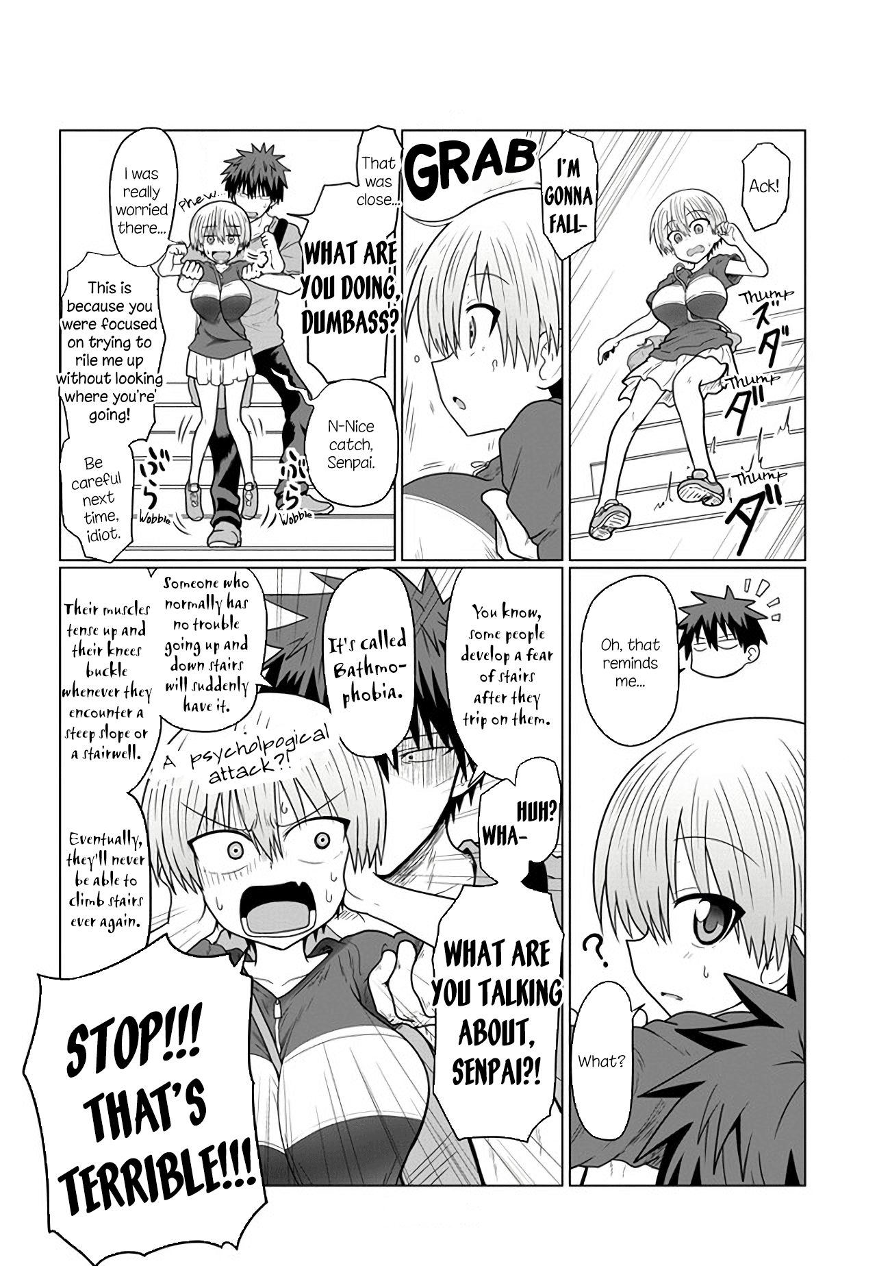 Uzaki-chan wa Asobitai! Chapter 14 page 8 - Chapter 14: Kouhai and Lecture