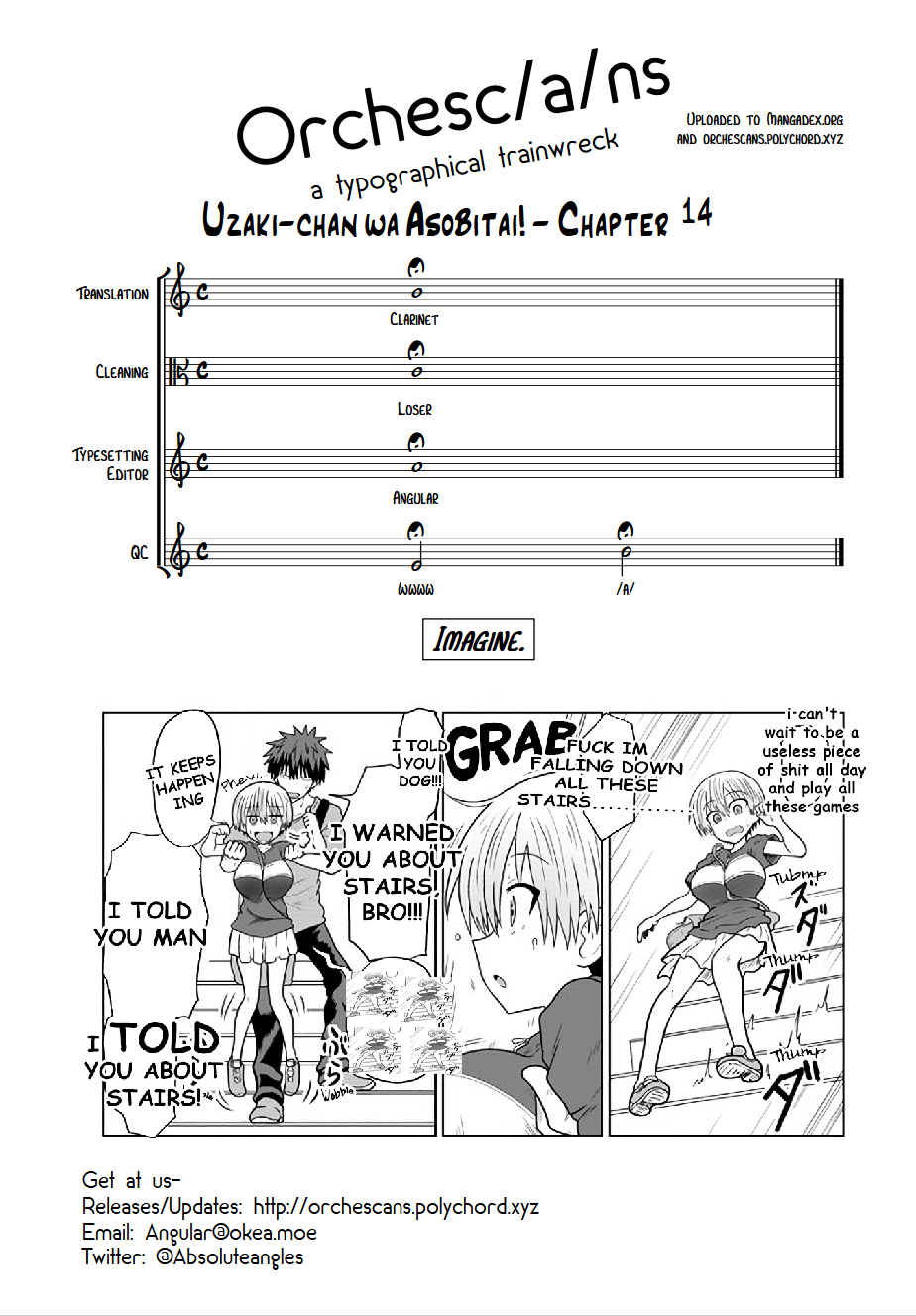 Uzaki-chan wa Asobitai! Chapter 14 page 9 - Chapter 14: Kouhai and Lecture