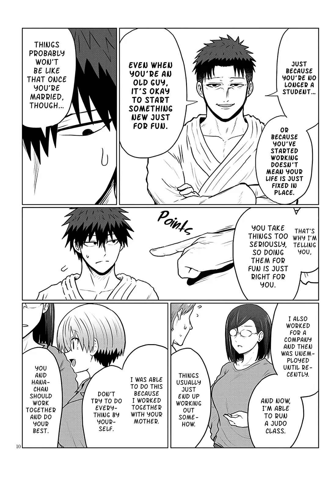 Uzaki-chan wa Asobitai! Chapter 141 page 10 - Chapter 141: Kouhai And Income 5