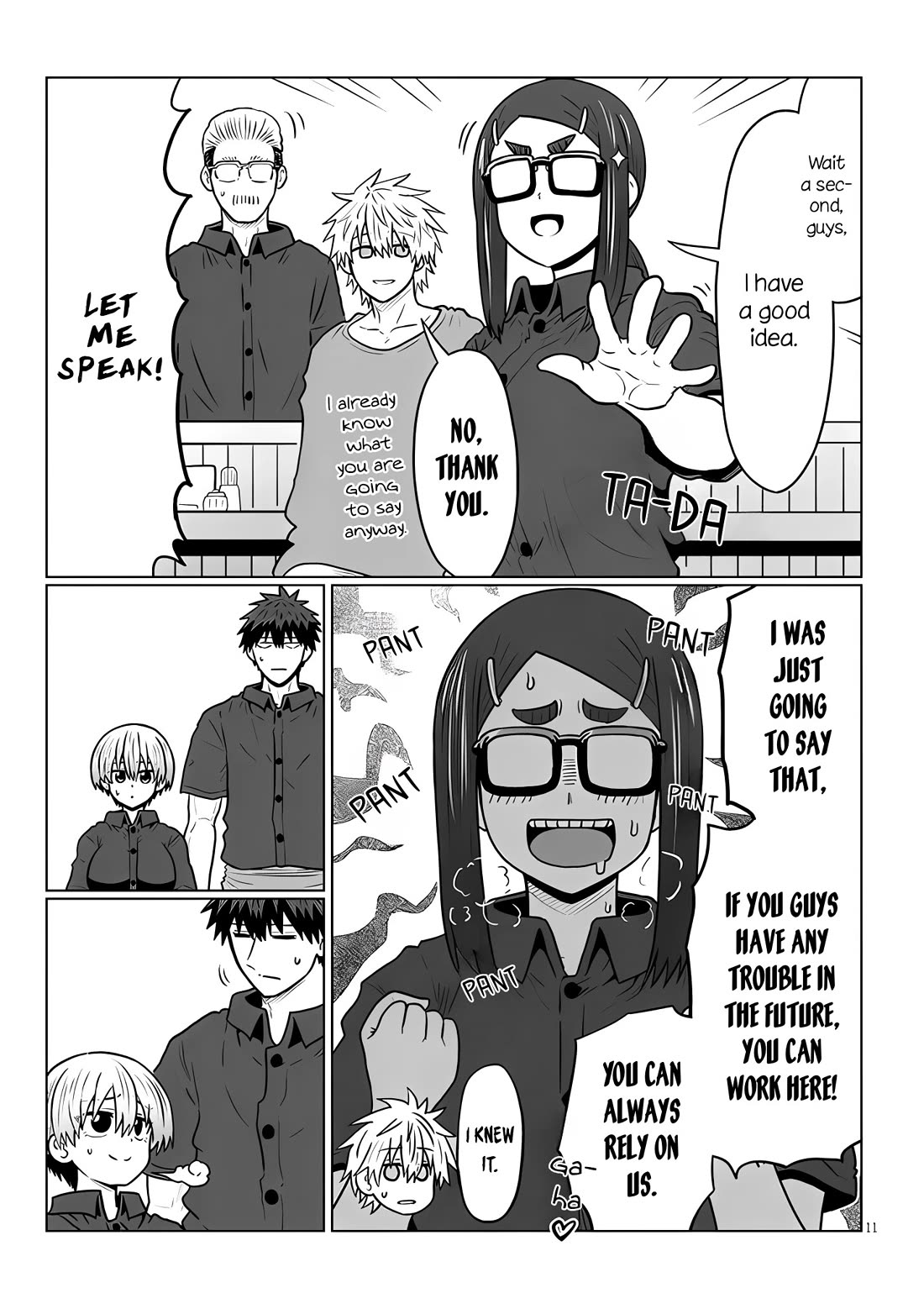 Uzaki-chan wa Asobitai! Chapter 142 page 11 - Chapter 142