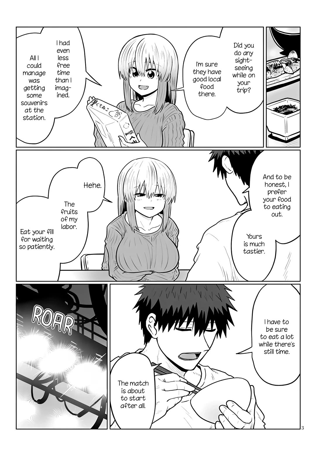 Uzaki-chan wa Asobitai! Chapter 142 page 3 - Chapter 142