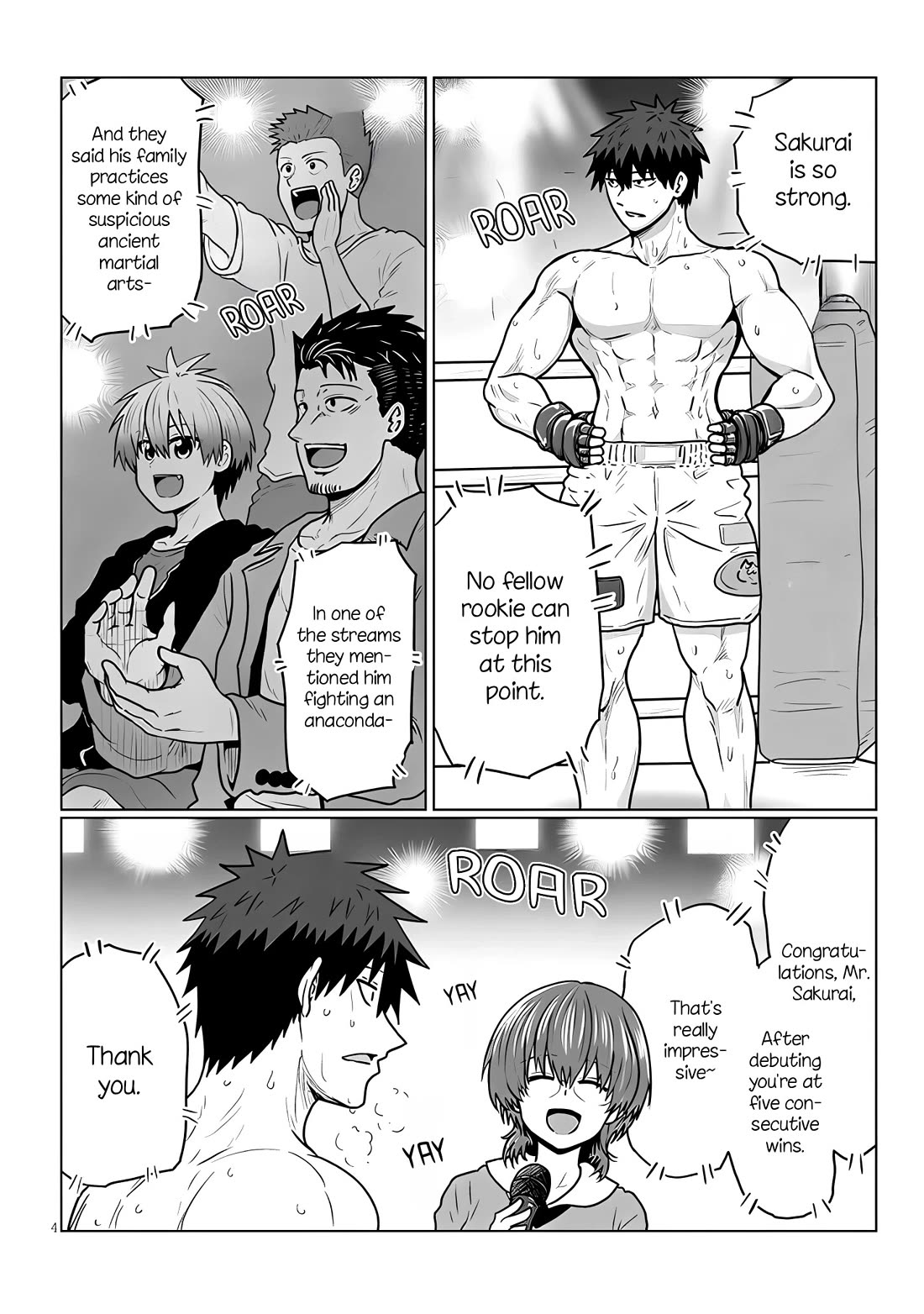 Uzaki-chan wa Asobitai! Chapter 142 page 4 - Chapter 142