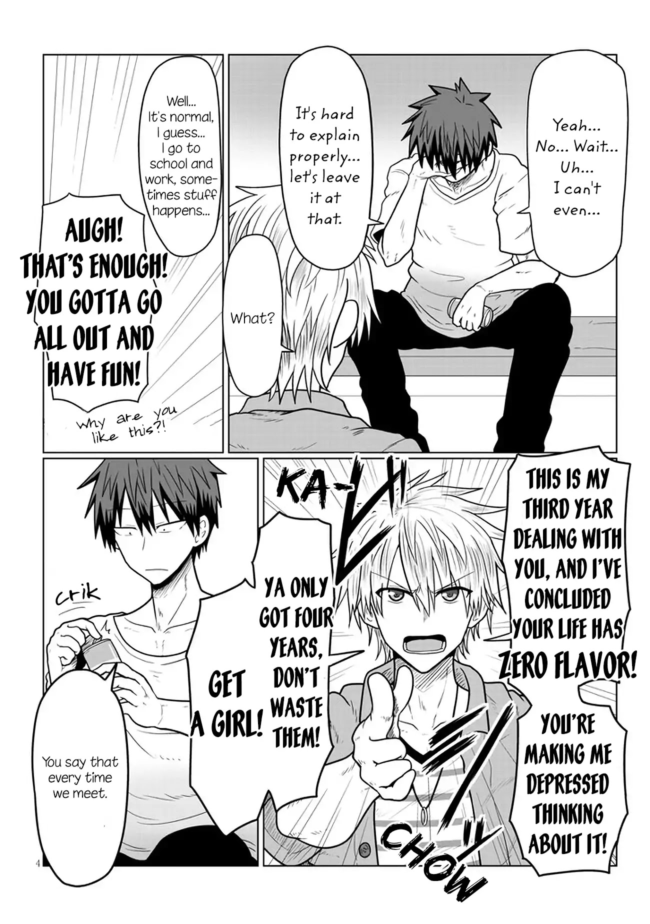 Uzaki-chan wa Asobitai! Chapter 15 page 4 - Chapter 15: Kouhai and Senpai's Friend