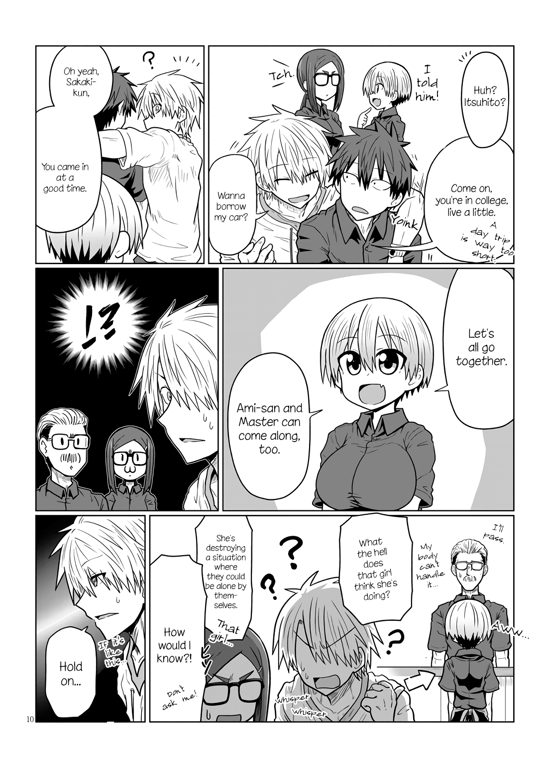 Uzaki-chan wa Asobitai! Chapter 18 page 10 - Chapter 18: Kouhai and Summer Plans