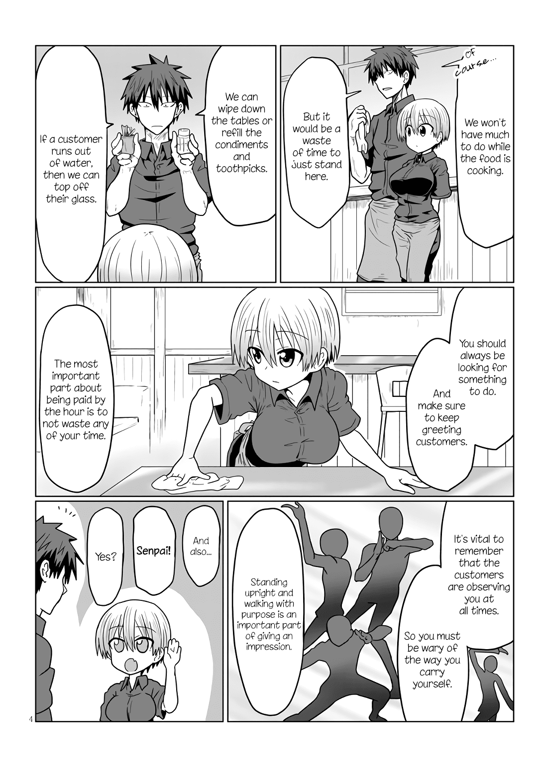 Uzaki-chan wa Asobitai! Chapter 18 page 4 - Chapter 18: Kouhai and Summer Plans