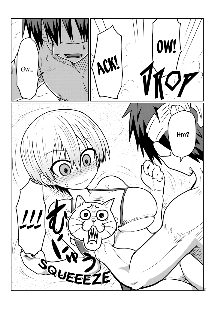 Uzaki-chan wa Asobitai! Chapter 19 page 11 - Chapter 19: Kouhai and the Sea