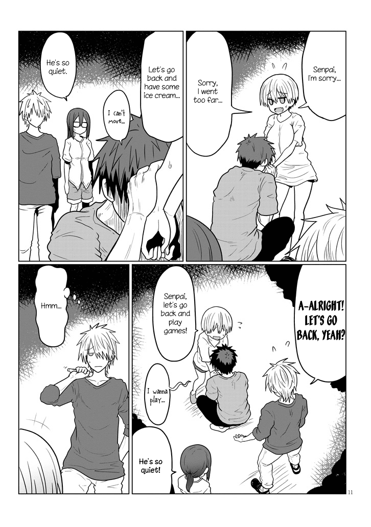 Uzaki-chan wa Asobitai! Chapter 20 page 11 - Chapter 20: Kouhai and a Night on the Mountain