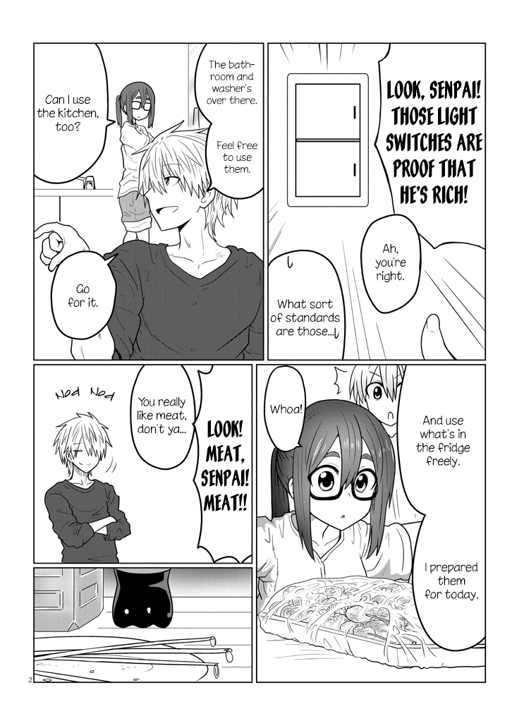 Uzaki-chan wa Asobitai! Chapter 20 page 2 - Chapter 20: Kouhai and a Night on the Mountain