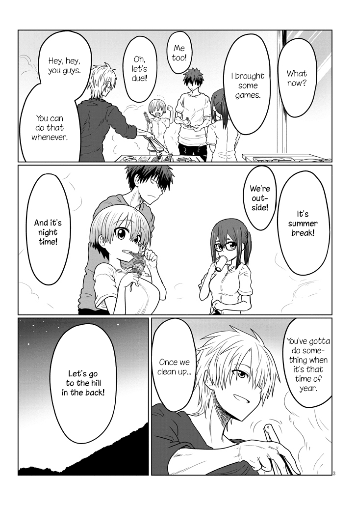 Uzaki-chan wa Asobitai! Chapter 20 page 3 - Chapter 20: Kouhai and a Night on the Mountain