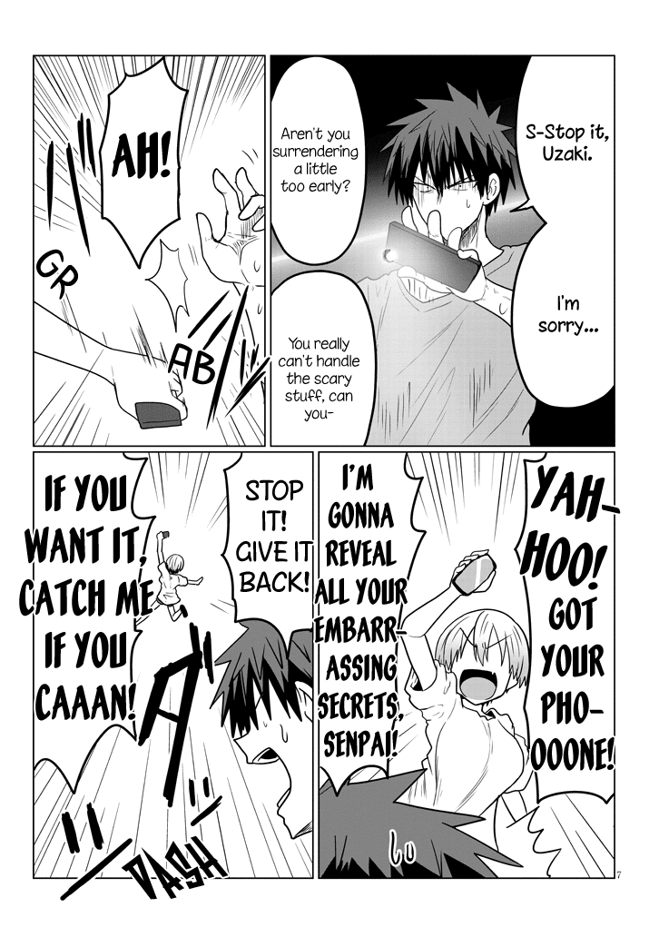 Uzaki-chan wa Asobitai! Chapter 20 page 7 - Chapter 20: Kouhai and a Night on the Mountain