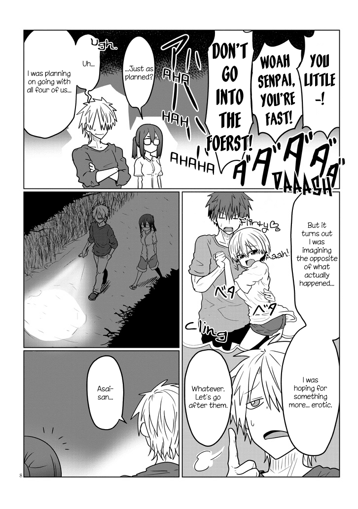 Uzaki-chan wa Asobitai! Chapter 20 page 8 - Chapter 20: Kouhai and a Night on the Mountain