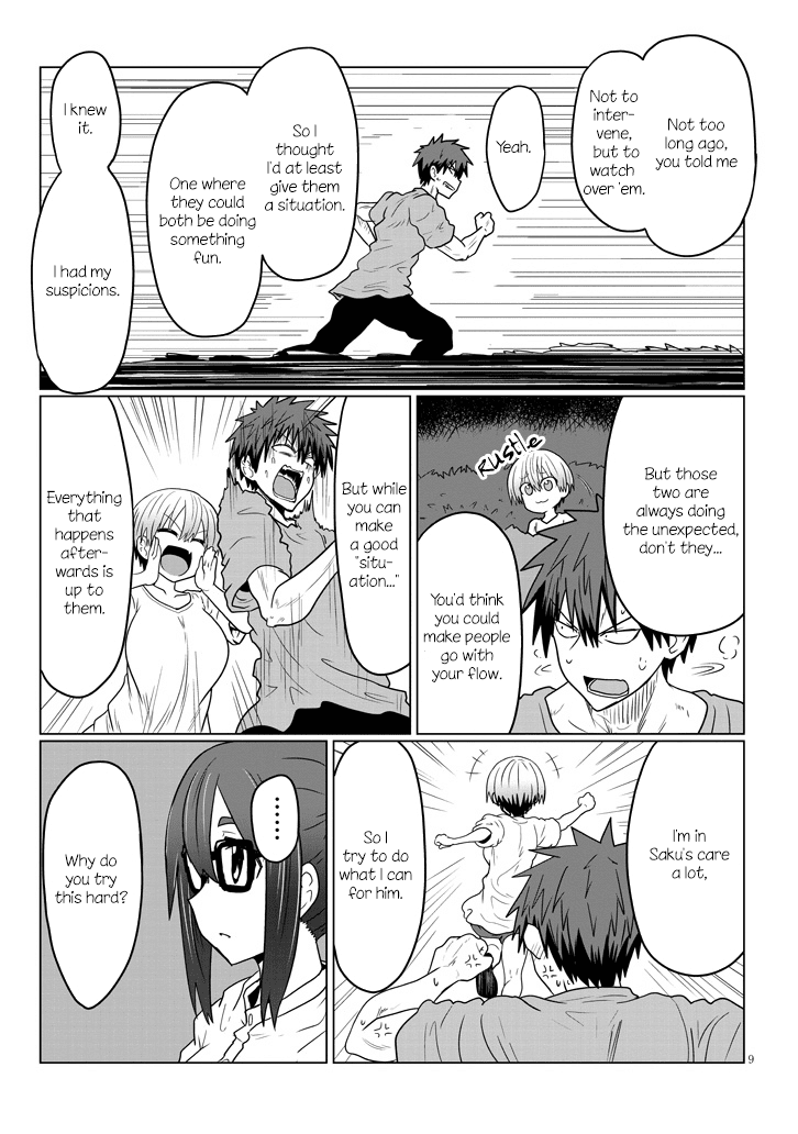 Uzaki-chan wa Asobitai! Chapter 20 page 9 - Chapter 20: Kouhai and a Night on the Mountain