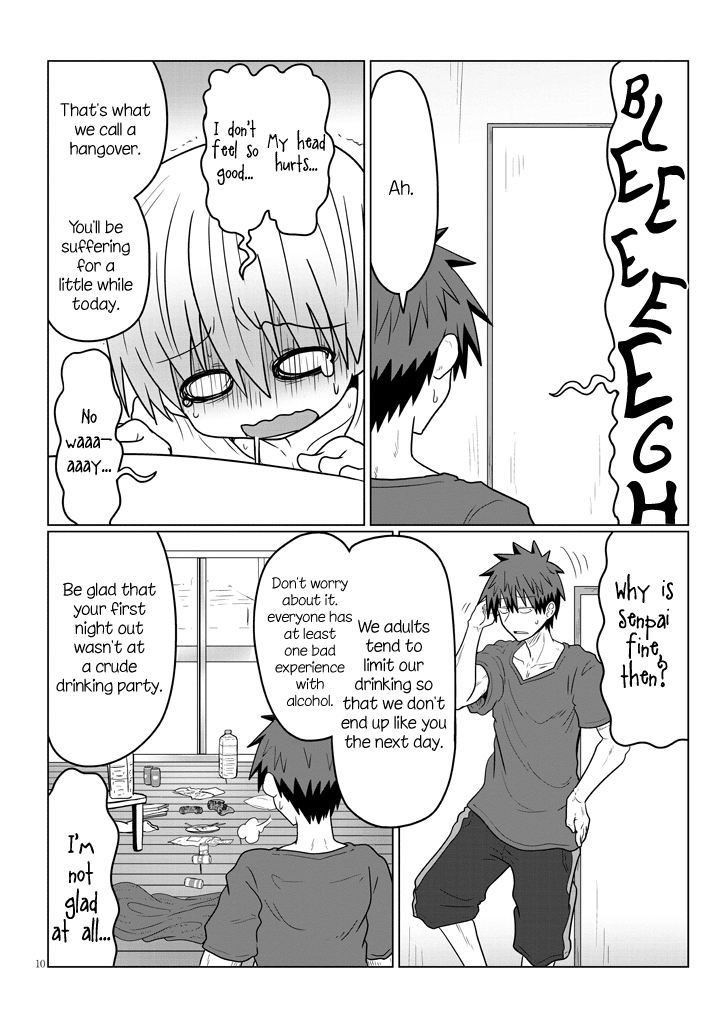 Uzaki-chan wa Asobitai! Chapter 22 page 10 - Chapter 22: Kouhai and Sashinomi